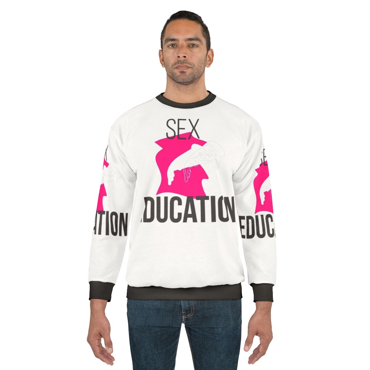 Sex Education Netflix Sweatshirt featuring the show's logo