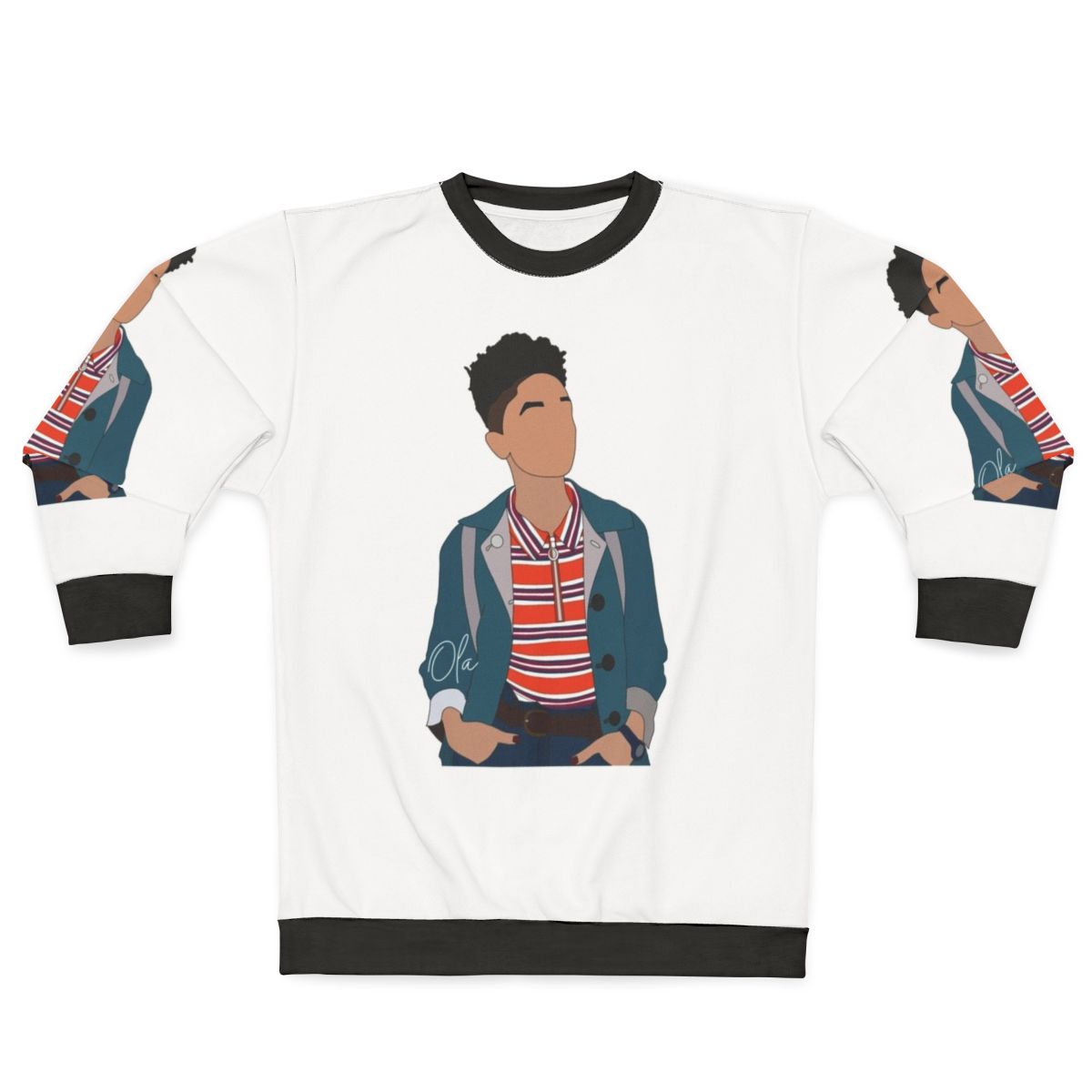 Sex Education Ola Sweatshirt 2 featuring Maeve Wiley and Otis Milburn from the Netflix TV show