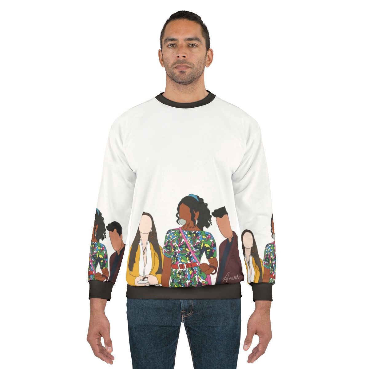 Netflix's Sex Education Olivia Ruby and Anwar Sweatshirt