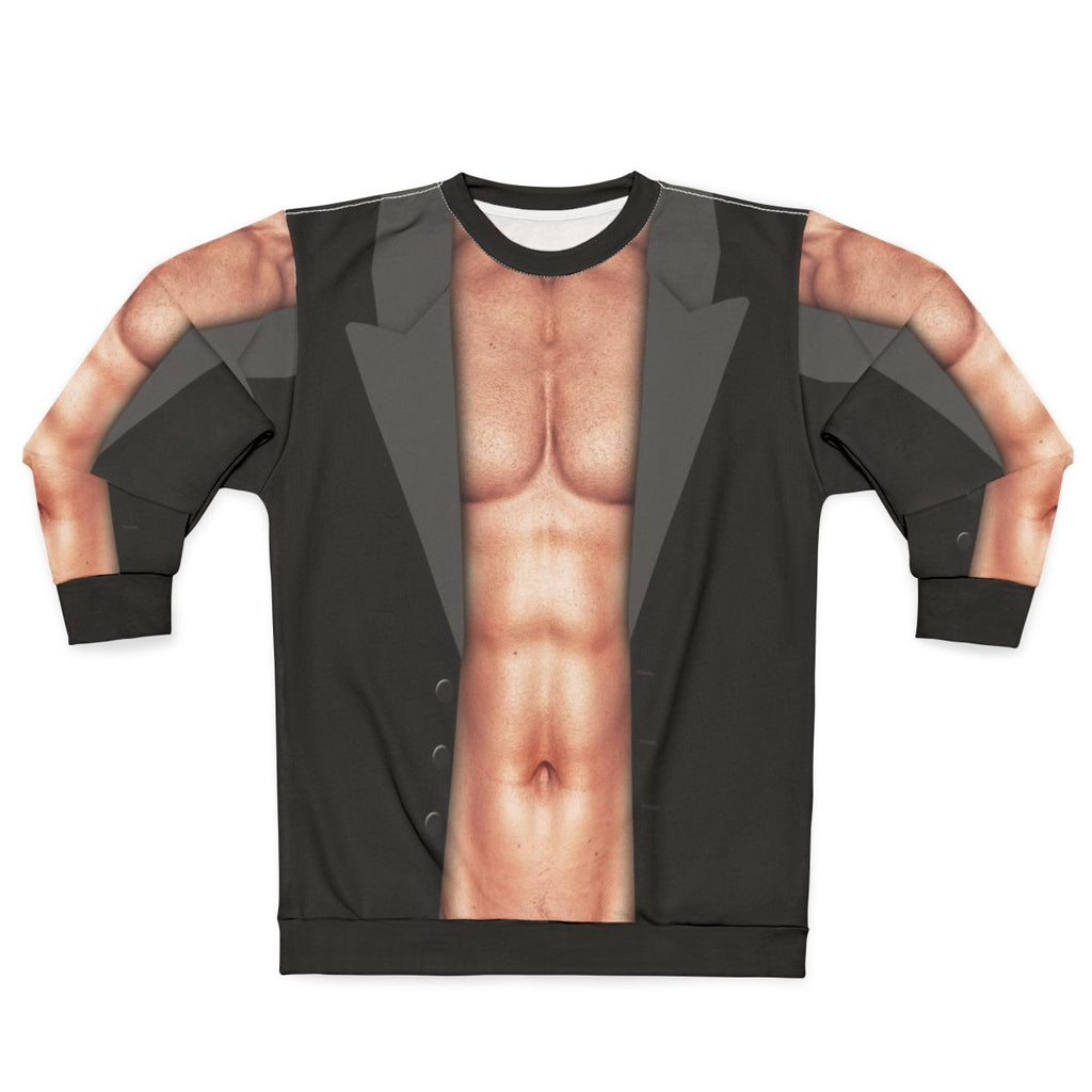 Muscle-Fit Sexy Man Sweatshirt