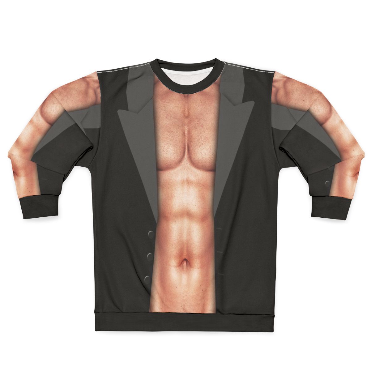 Muscle-Fit Sexy Man Sweatshirt