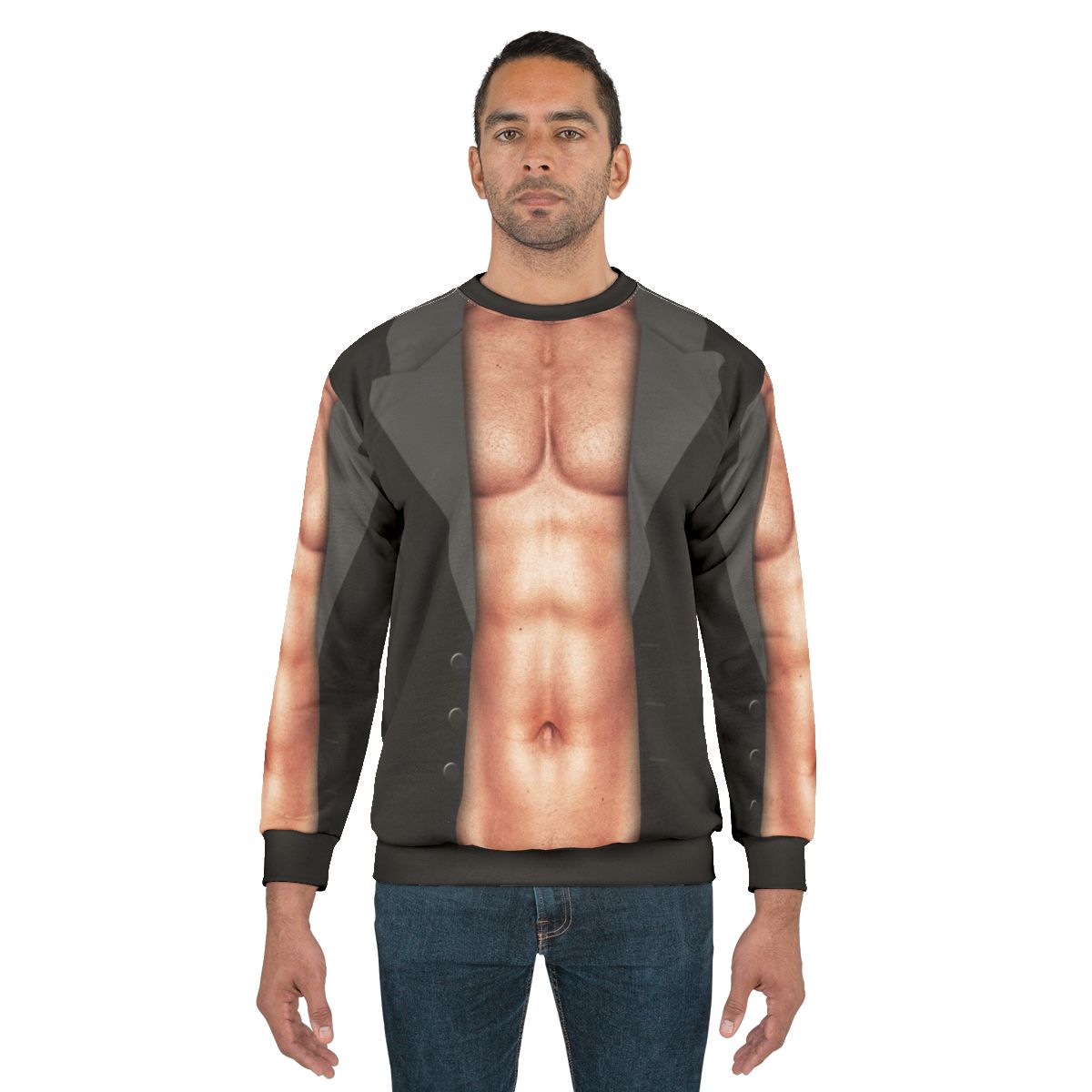 Muscle-Fit Sexy Man Sweatshirt