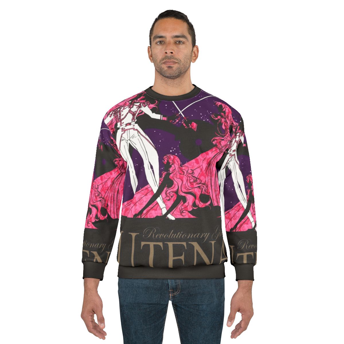 Pink Revolutionary Girl Utena Sweatshirt