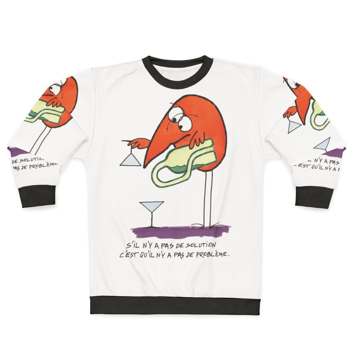 Shadok graphic sweatshirt
