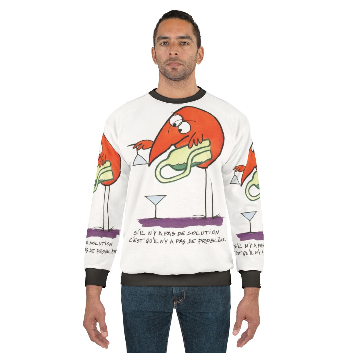 Shadok graphic sweatshirt