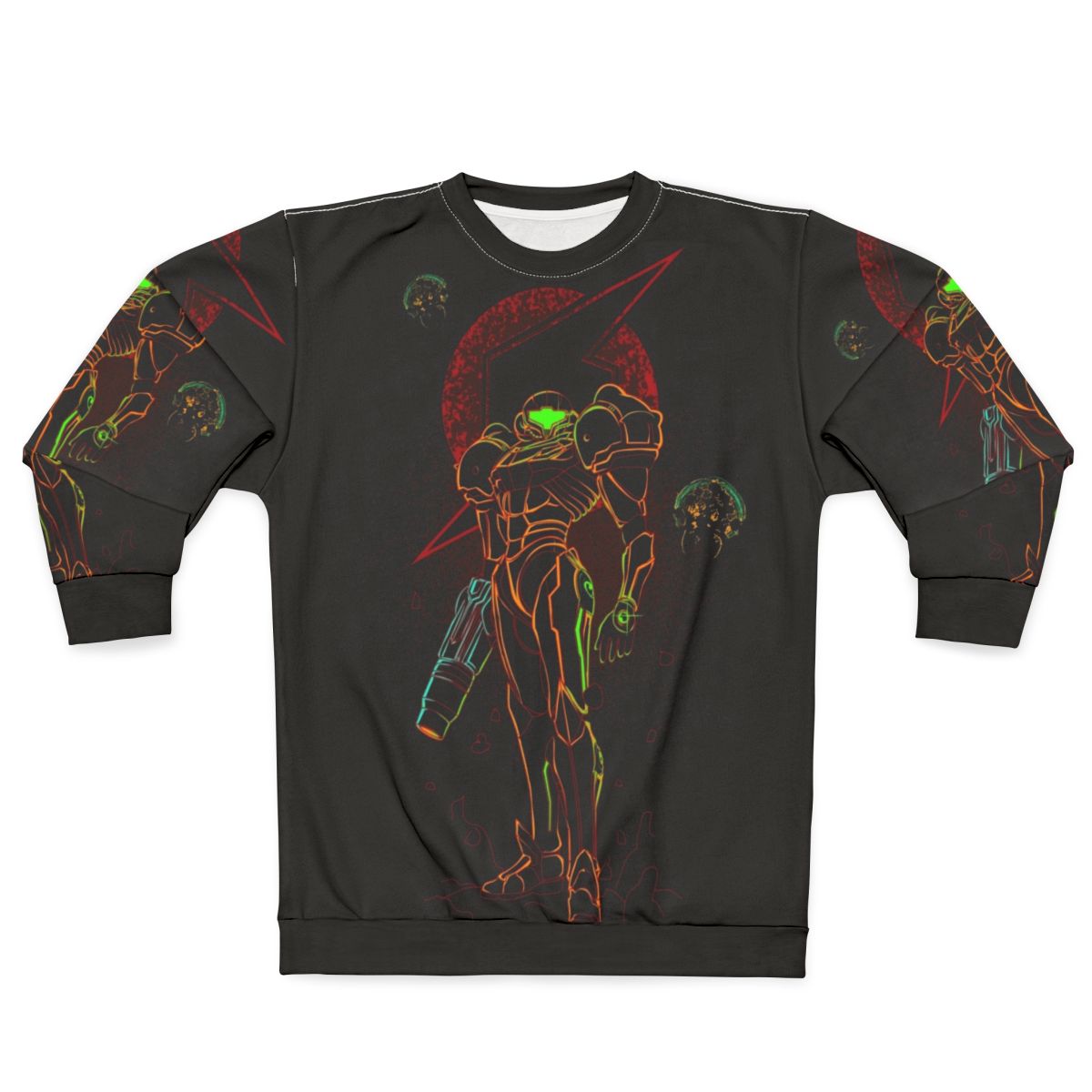 Sci-Fi Bounty Hunter Video Game Sweatshirt