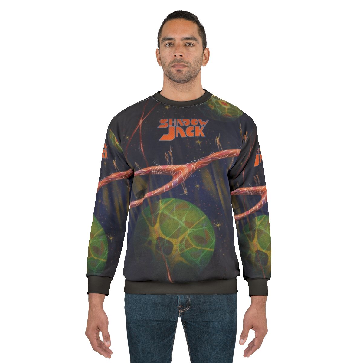 Shadowjack Remixez retro sci-fi inspired sweatshirt