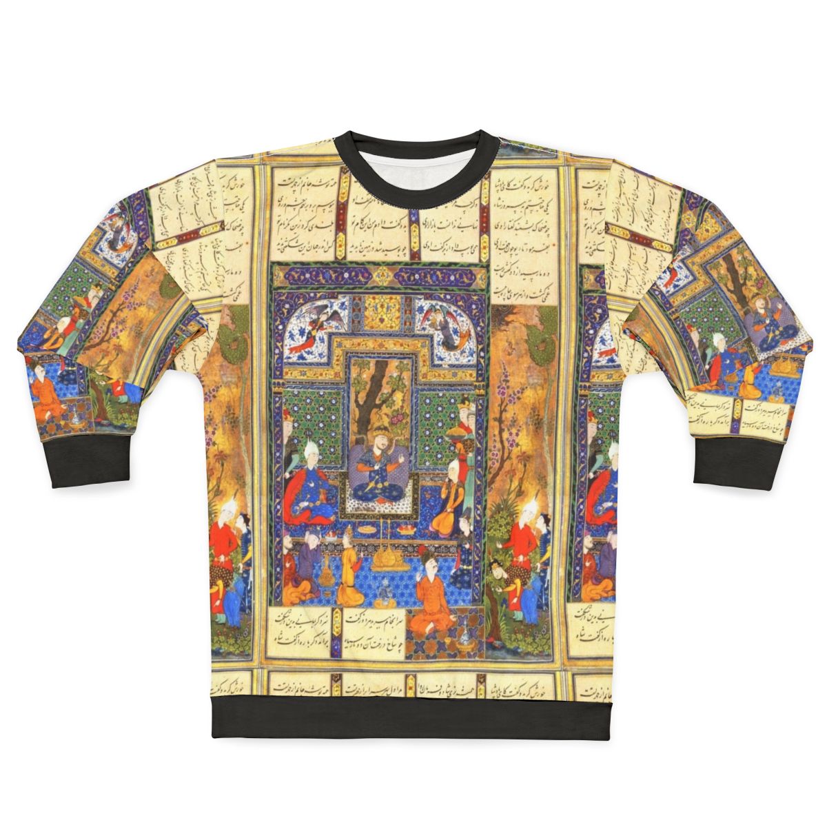 Persian Calligraphy Sweatshirt with Shahnameh 1St Design