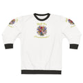 Bridgerton Sweatshirt with Floral "Shall We Promenade" Quote