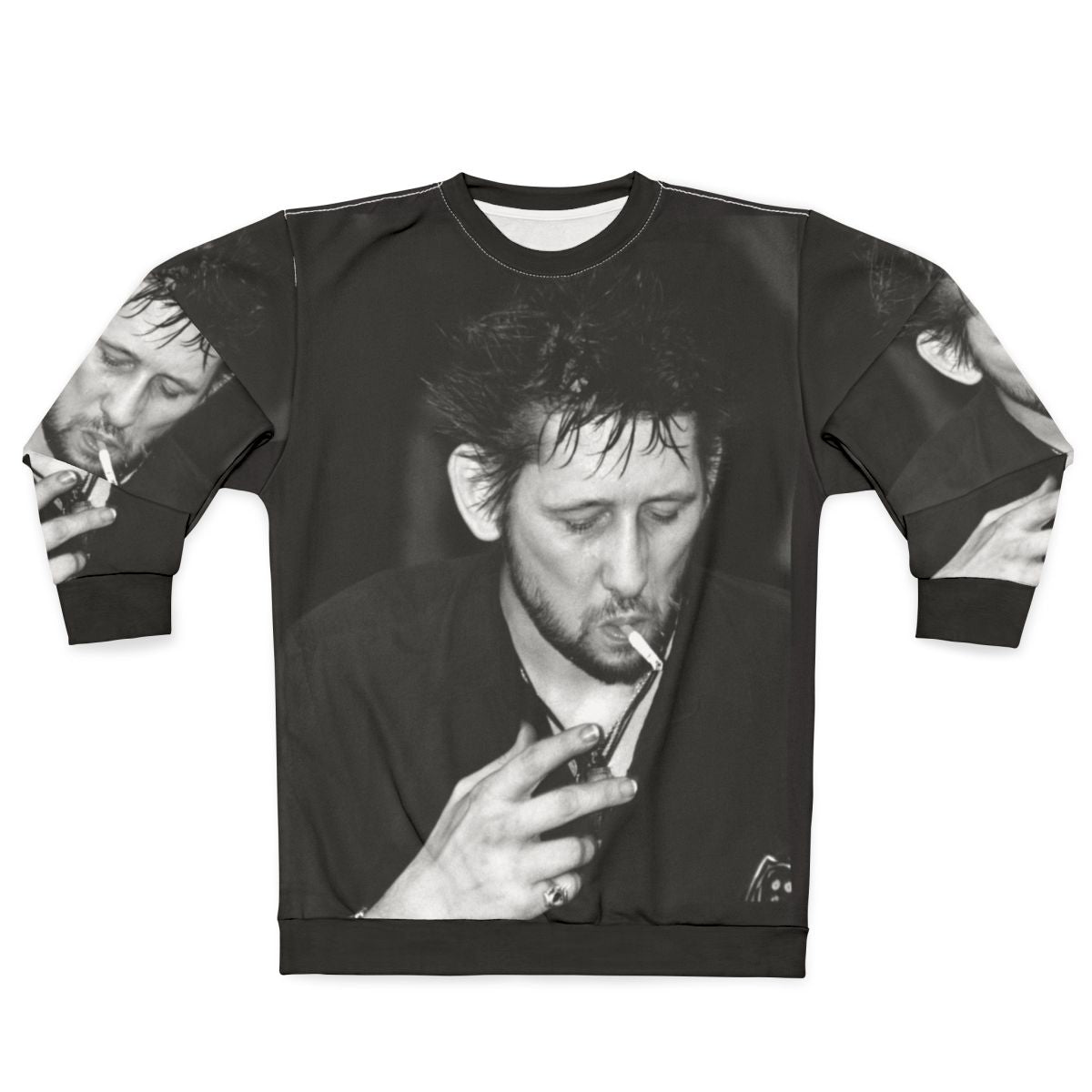 Shane Macgowan Smoking Punk Rock Sweatshirt