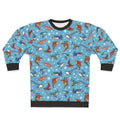 Sharks in the Light Blue Sweatshirt