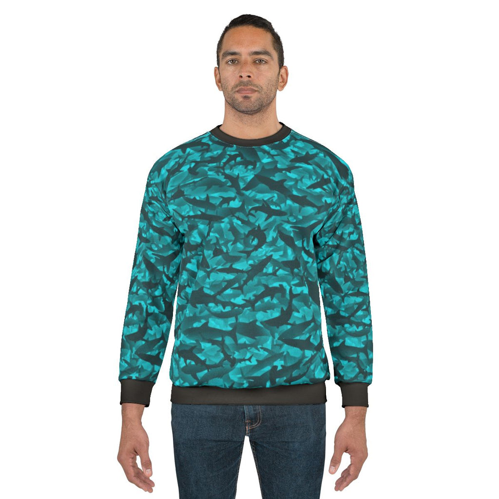 Sharks Sweatshirt featuring a detailed shark design