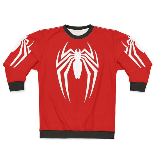 Sharp Spider Logo Sweatshirt for Men - Marvel Inspired Superhero Pullover