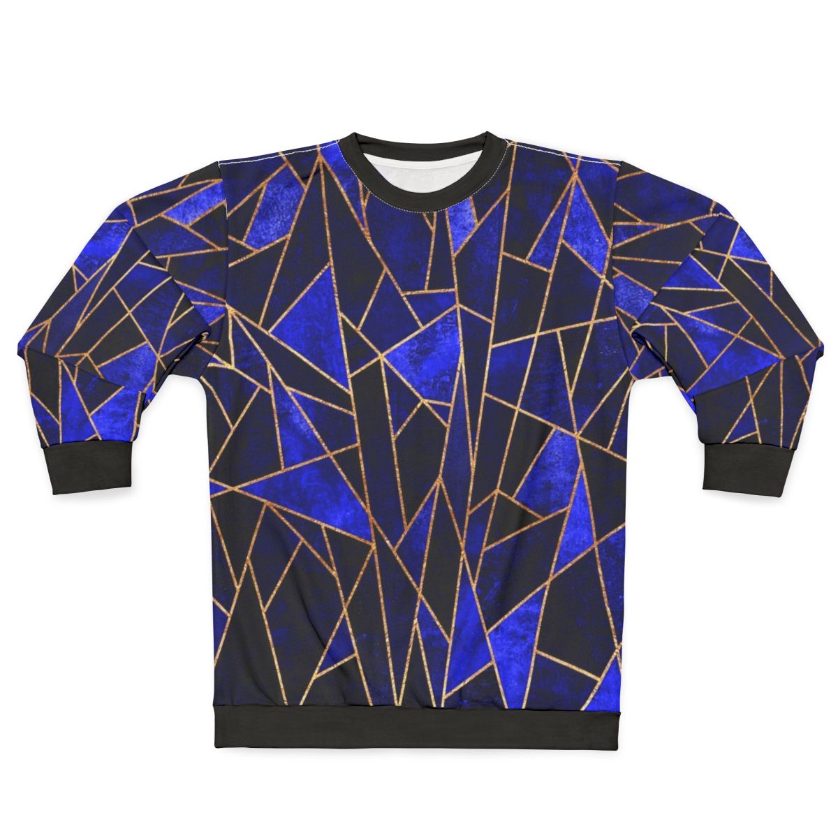 Shattered Sapphire Graphic Sweatshirt