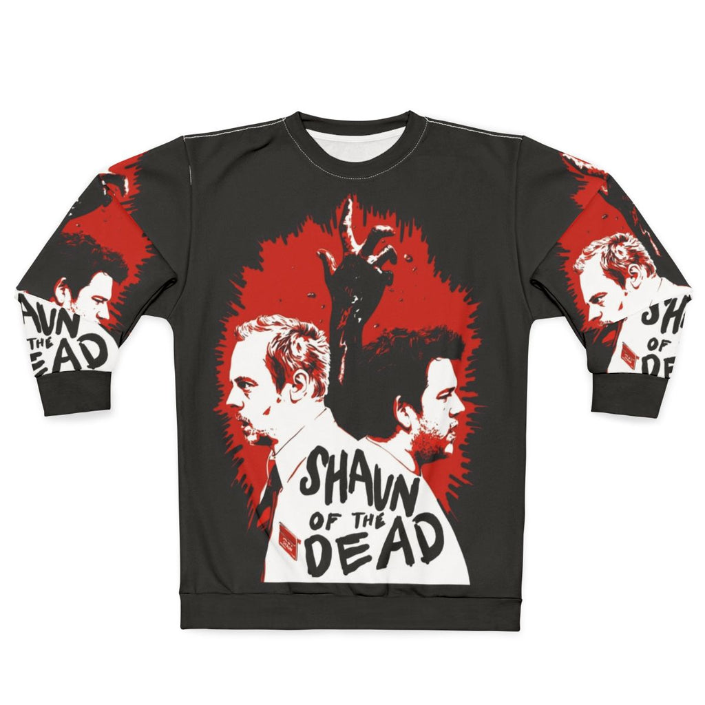 Shaun of the Dead Sweatshirt featuring movie poster design