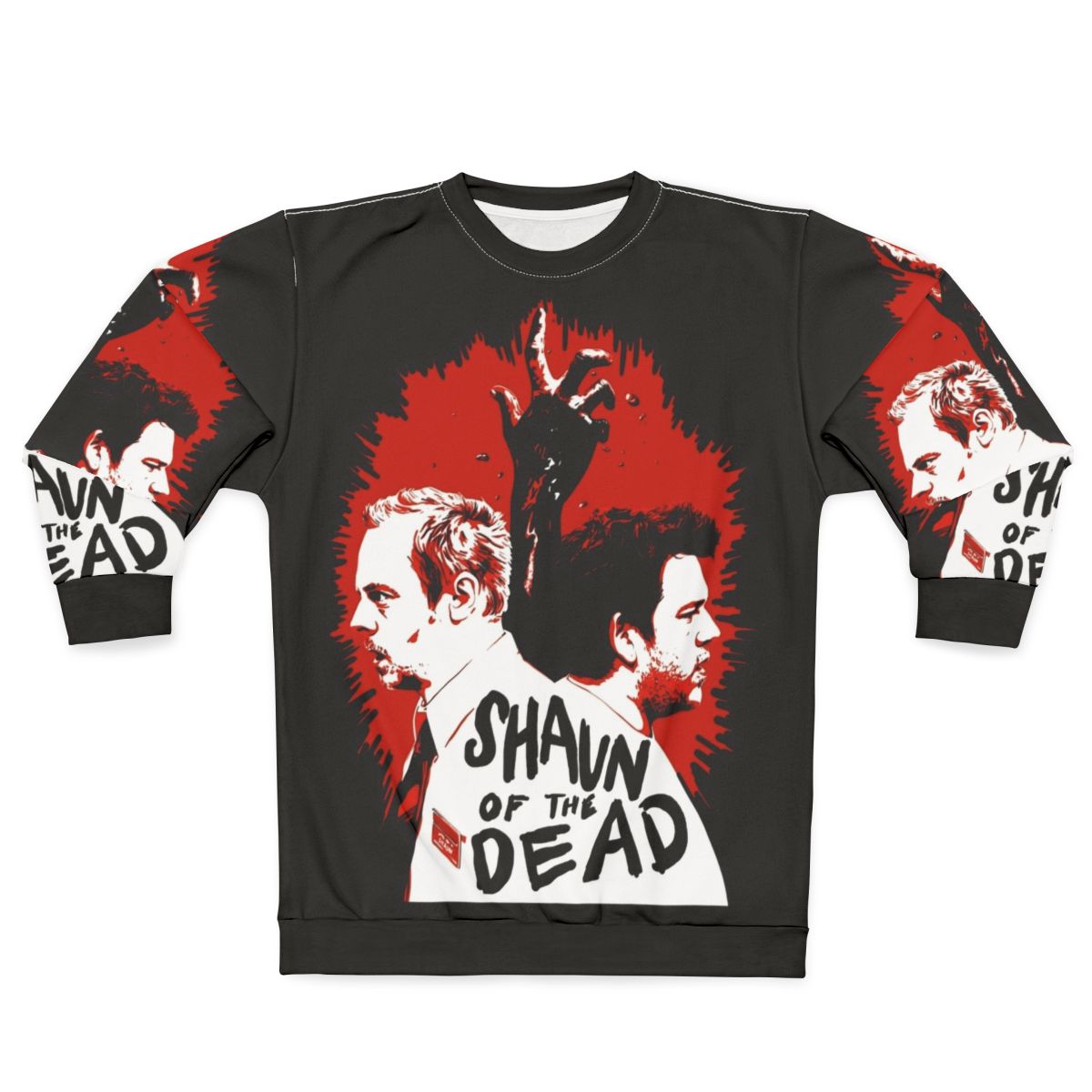Shaun of the Dead Sweatshirt featuring movie poster design