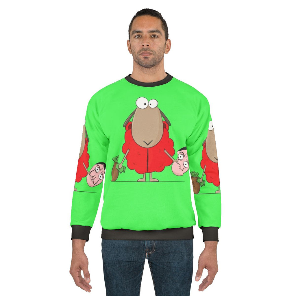 Money Heist Cartoon Sheep Sweatshirt