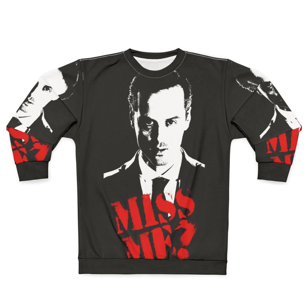 Sherlock "Miss Me Moriarty" Sweatshirt featuring Benedict Cumberbatch and Martin Freeman