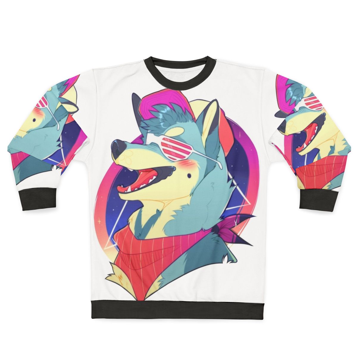 Shiba Inu Sweatshirt with Cute Dog Design