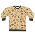 Shiba Inu Cream Sweatshirt with Cute Dog Pattern Design