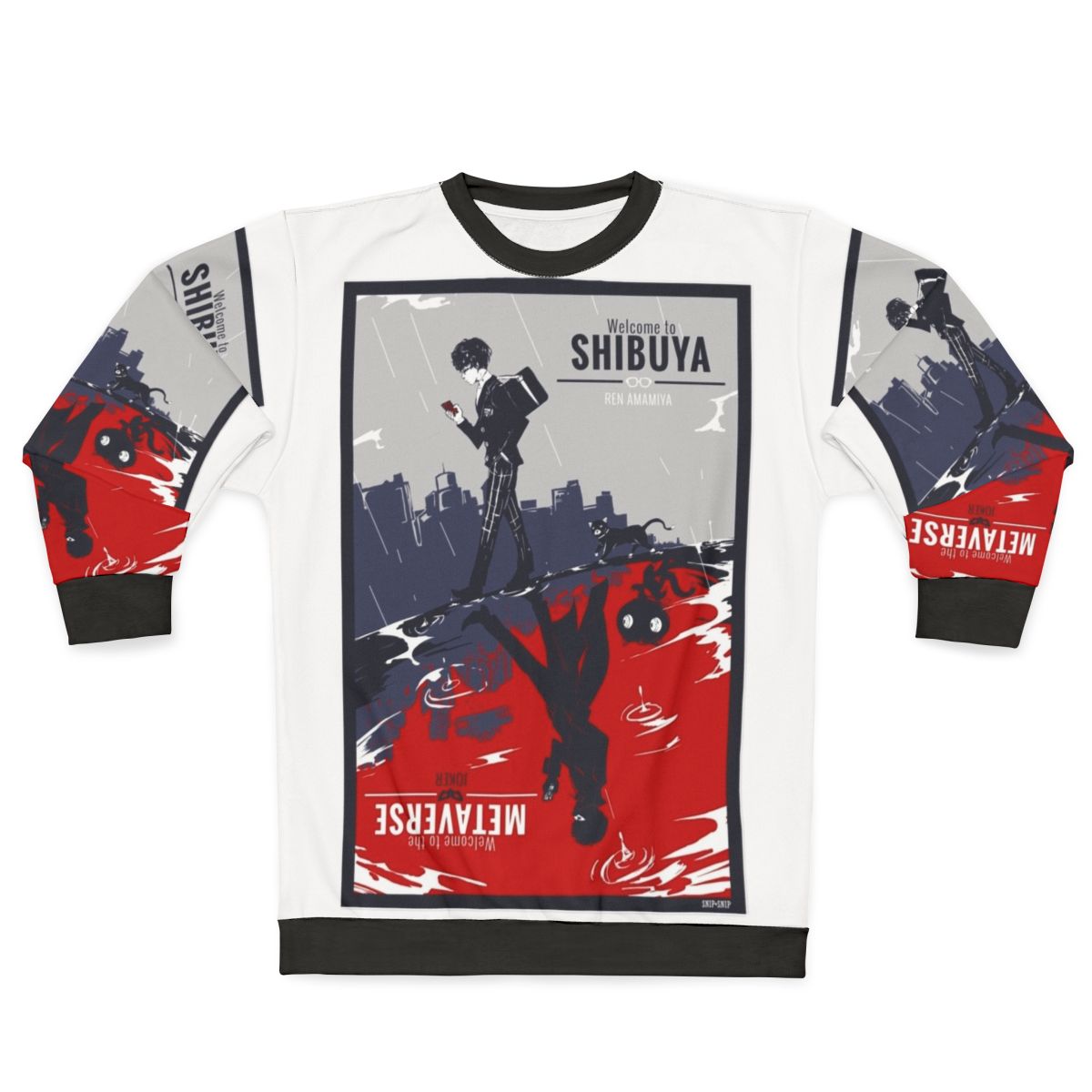 Shibuya Metaverse Sweatshirt - Persona Inspired Clothing