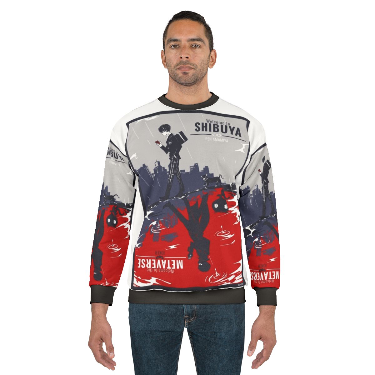 Shibuya Metaverse Sweatshirt - Persona Inspired Clothing