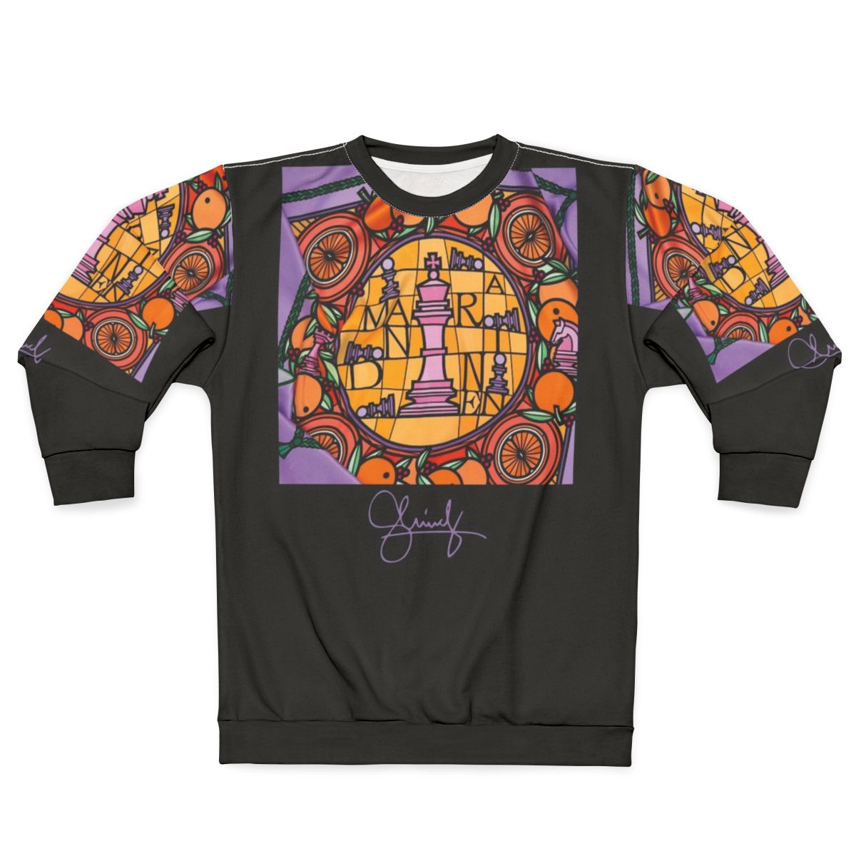 Mandarins 2021 Signature Style Baby Blue Sweatshirt