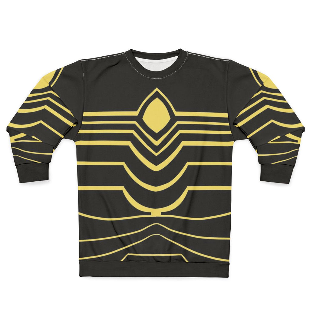Anime style cosplay sweatshirt with cool graphic design