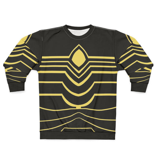 Anime style cosplay sweatshirt with cool graphic design