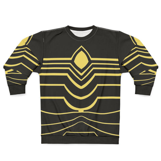 Anime style cosplay sweatshirt with cool graphic design