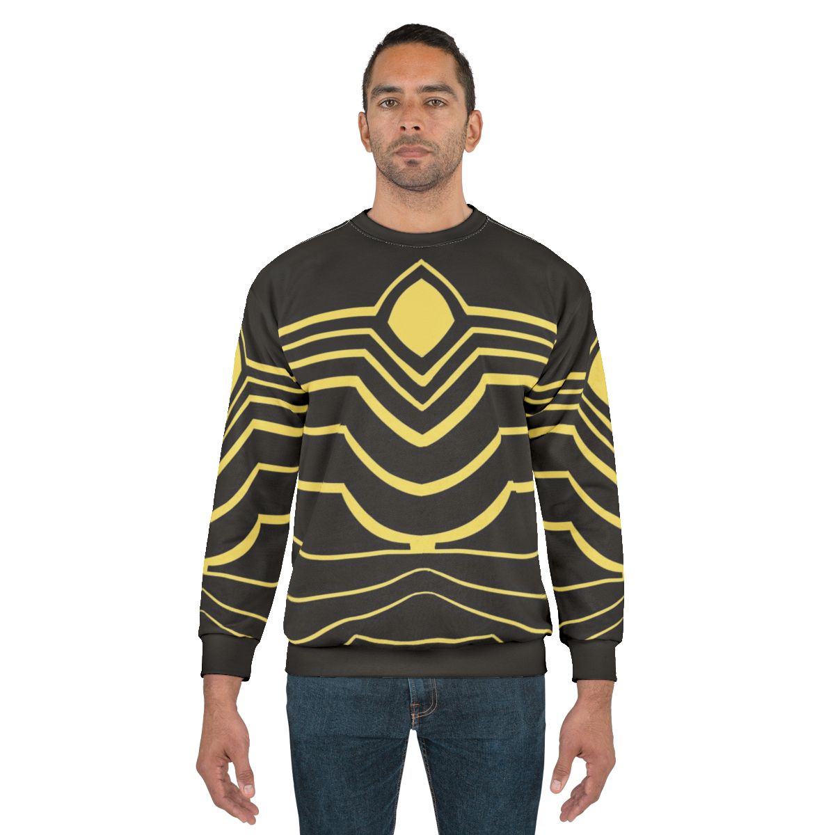 Anime style cosplay sweatshirt with cool graphic design