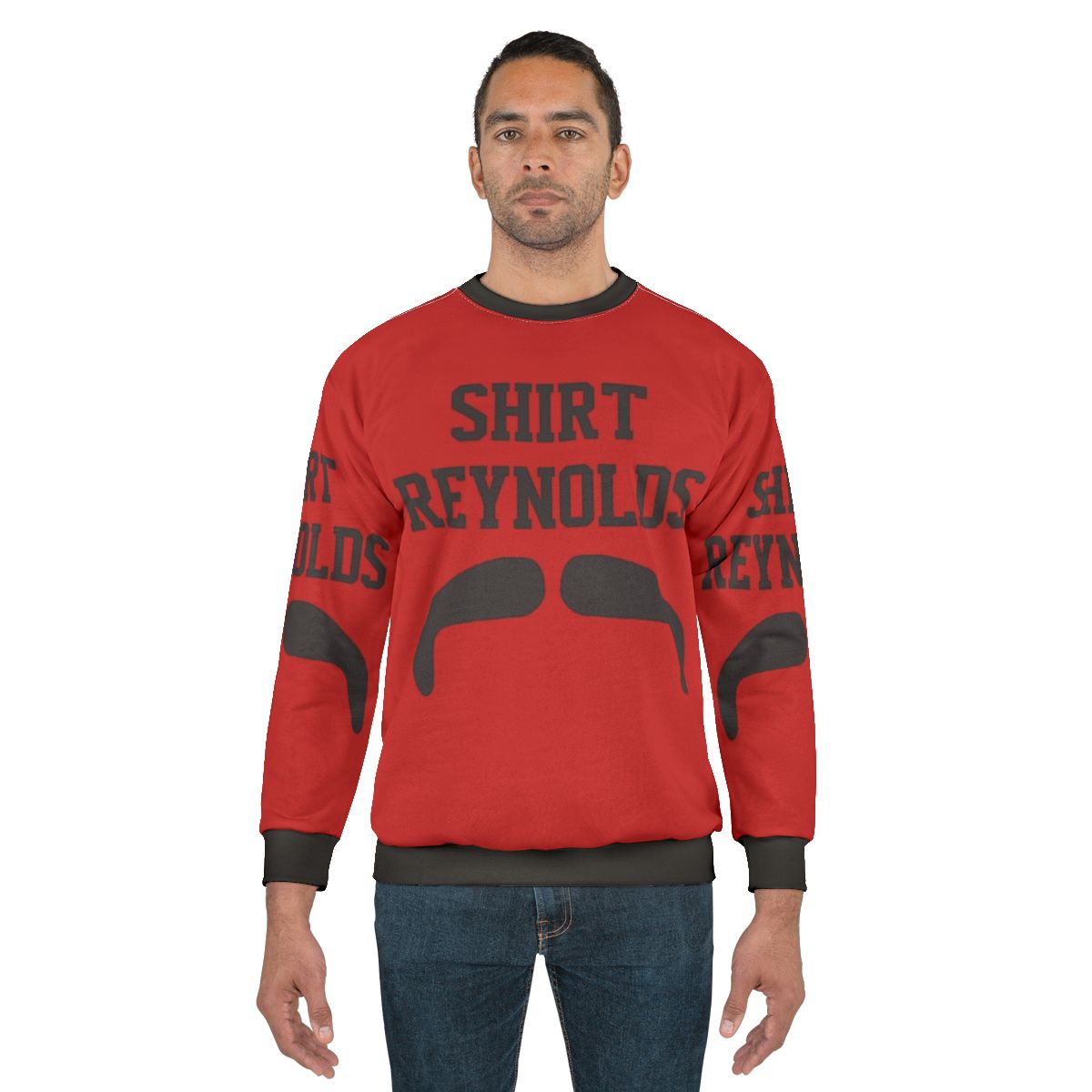 Burt Reynolds 70s Retro Movie Graphic Sweatshirt