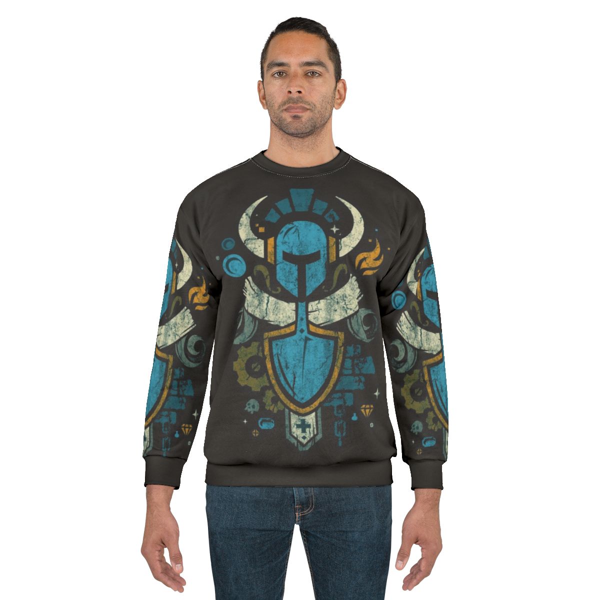 Shovel Knight Shovelry Emblem Crest Sweatshirt