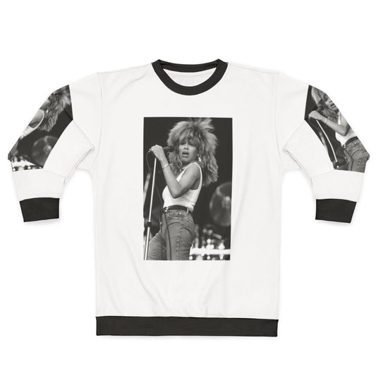 Vintage-style "Show Tina" sweatshirt featuring Ike Turner, the legendary music icon
