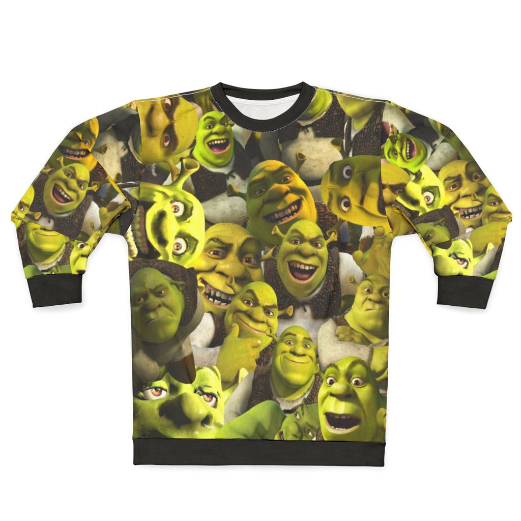 Shrek Collage Sweatshirt