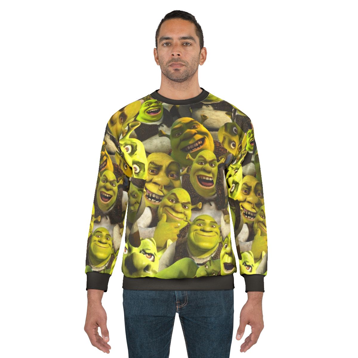 Shrek Collage Sweatshirt