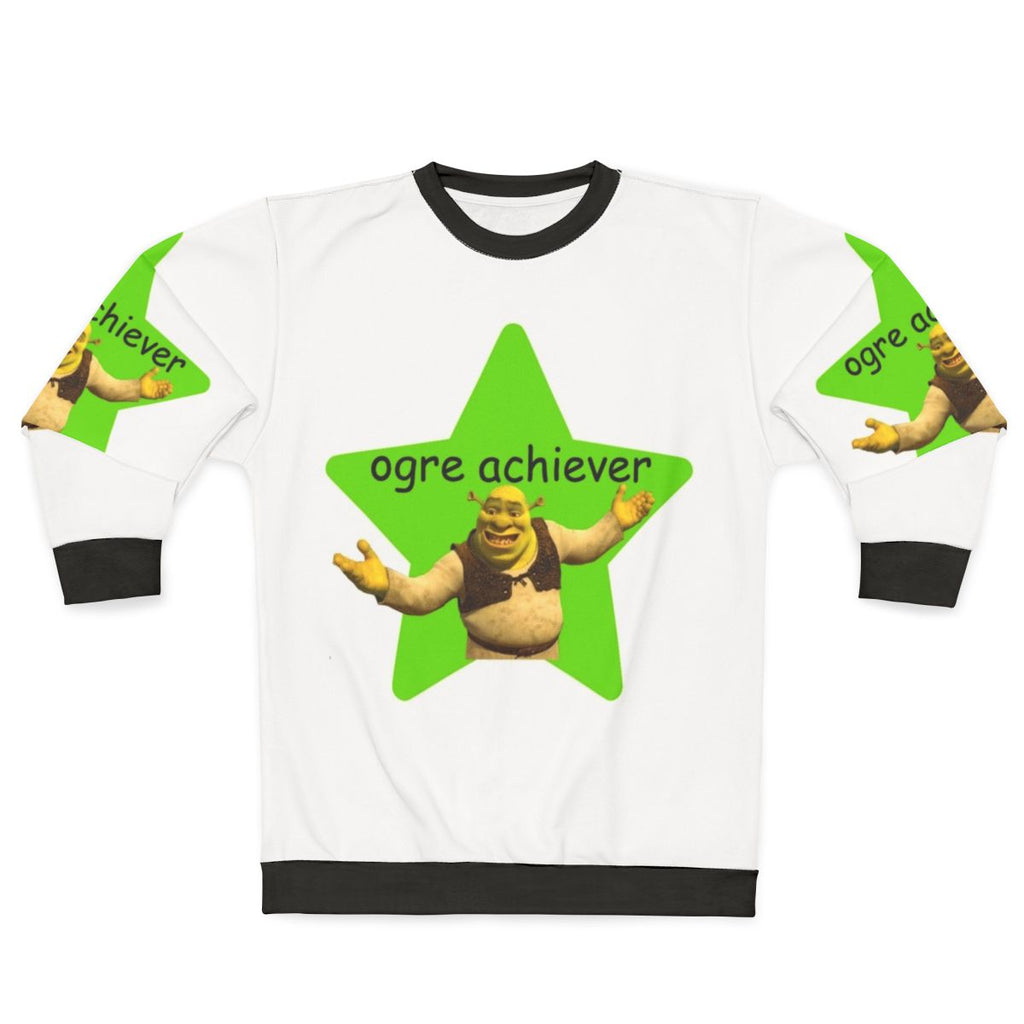 Shrek Pun Sweatshirt - Humorous Graphic Pullover Hoodie