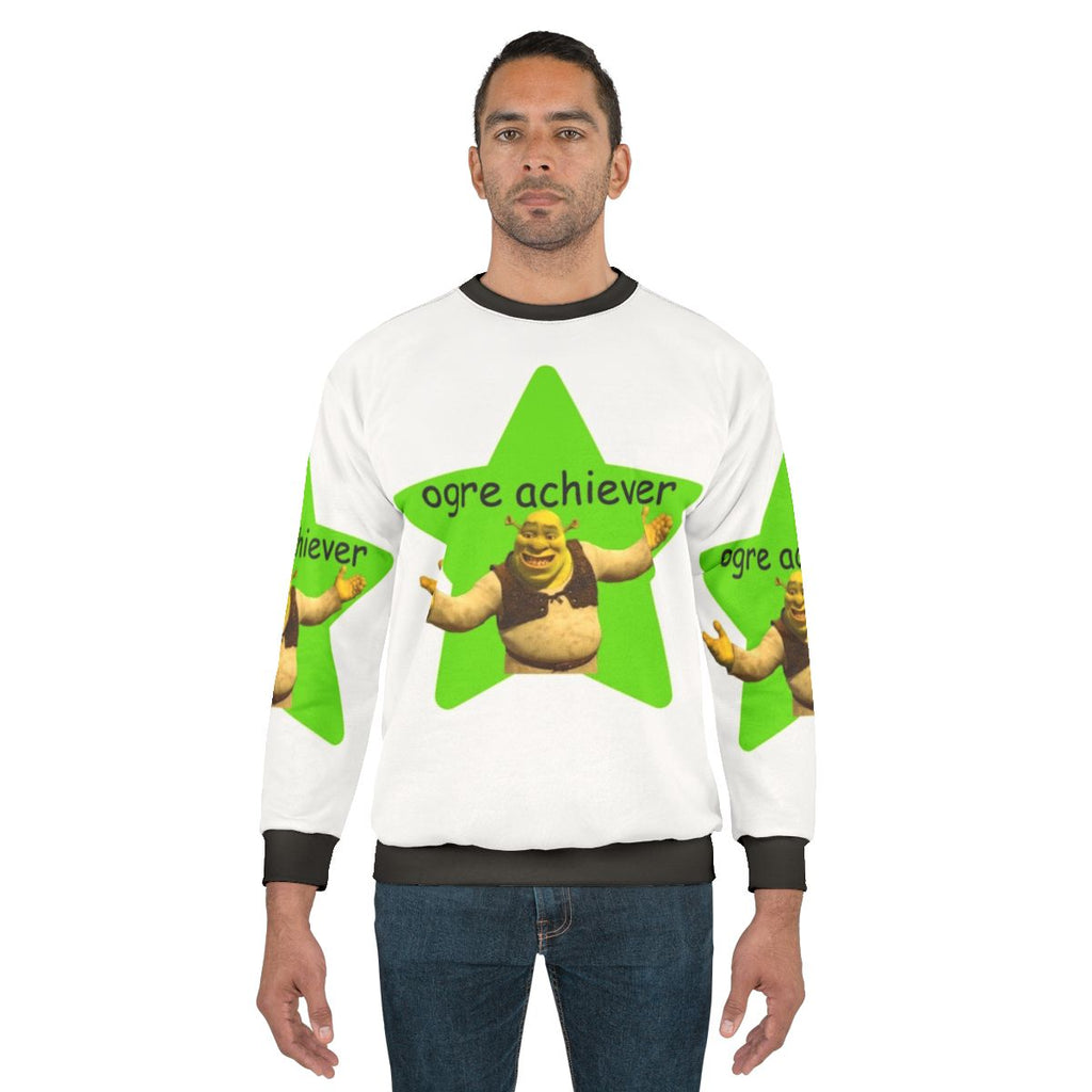 Shrek Pun Sweatshirt - Humorous Graphic Pullover Hoodie
