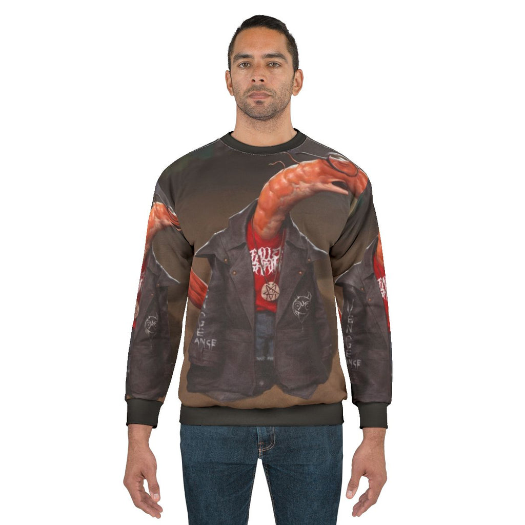 Smiling Friends Shrimp Sweatshirt