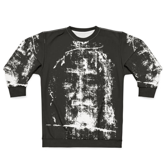 Jesus Christ Face Shroud of Turin Sweatshirt