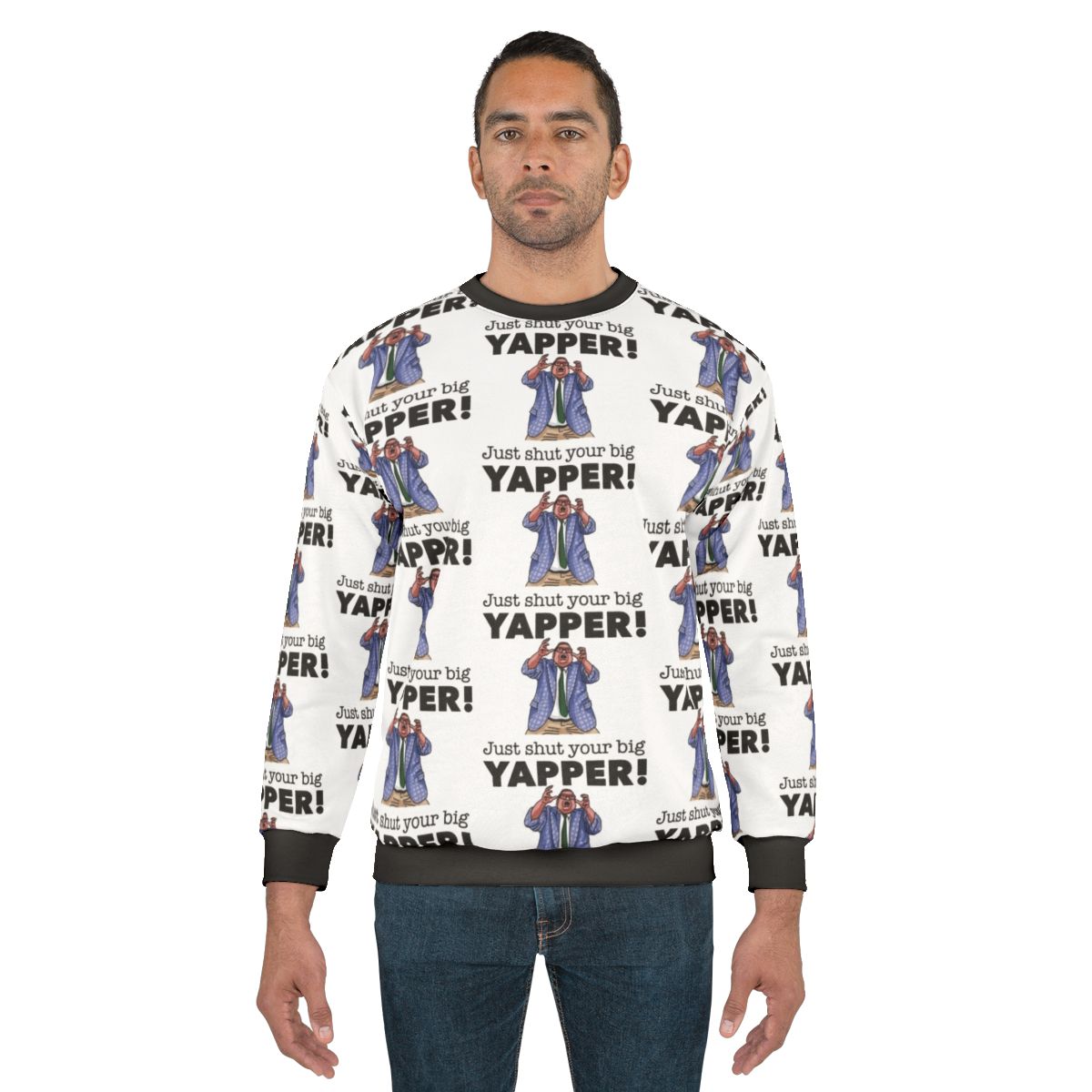 Matt Foley "Van Down By The River" Sweatshirt with Raised Hands