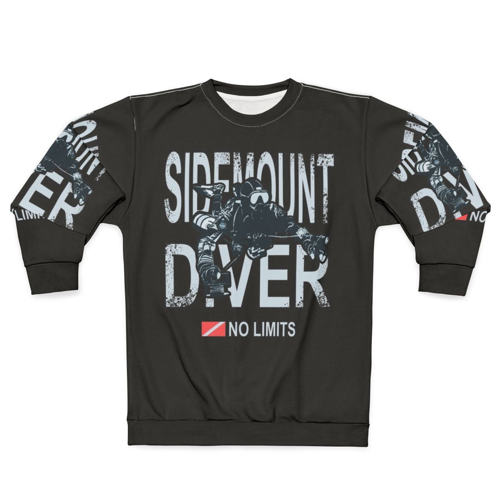 Sidemount diver technical diving sweatshirt