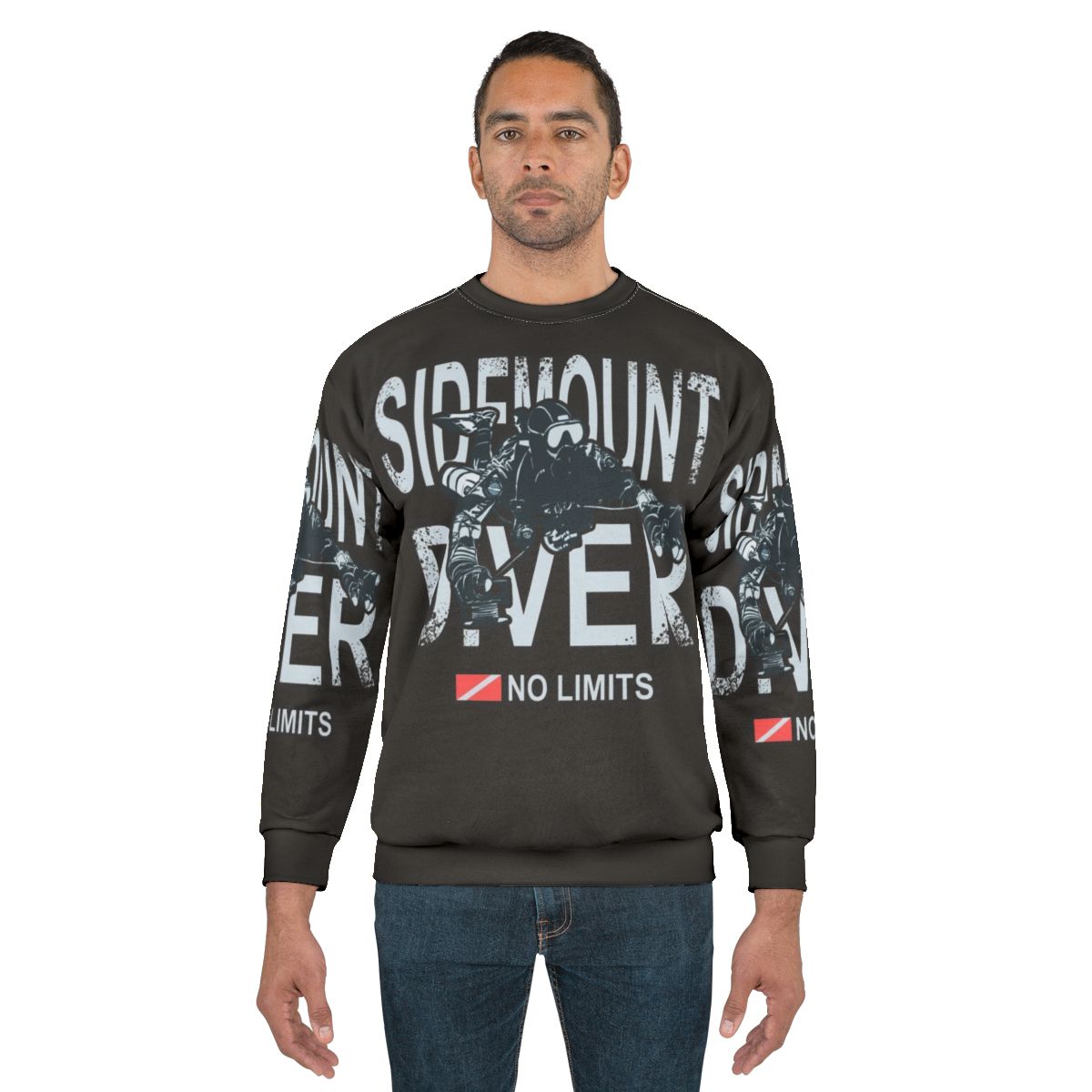 Sidemount diver technical diving sweatshirt