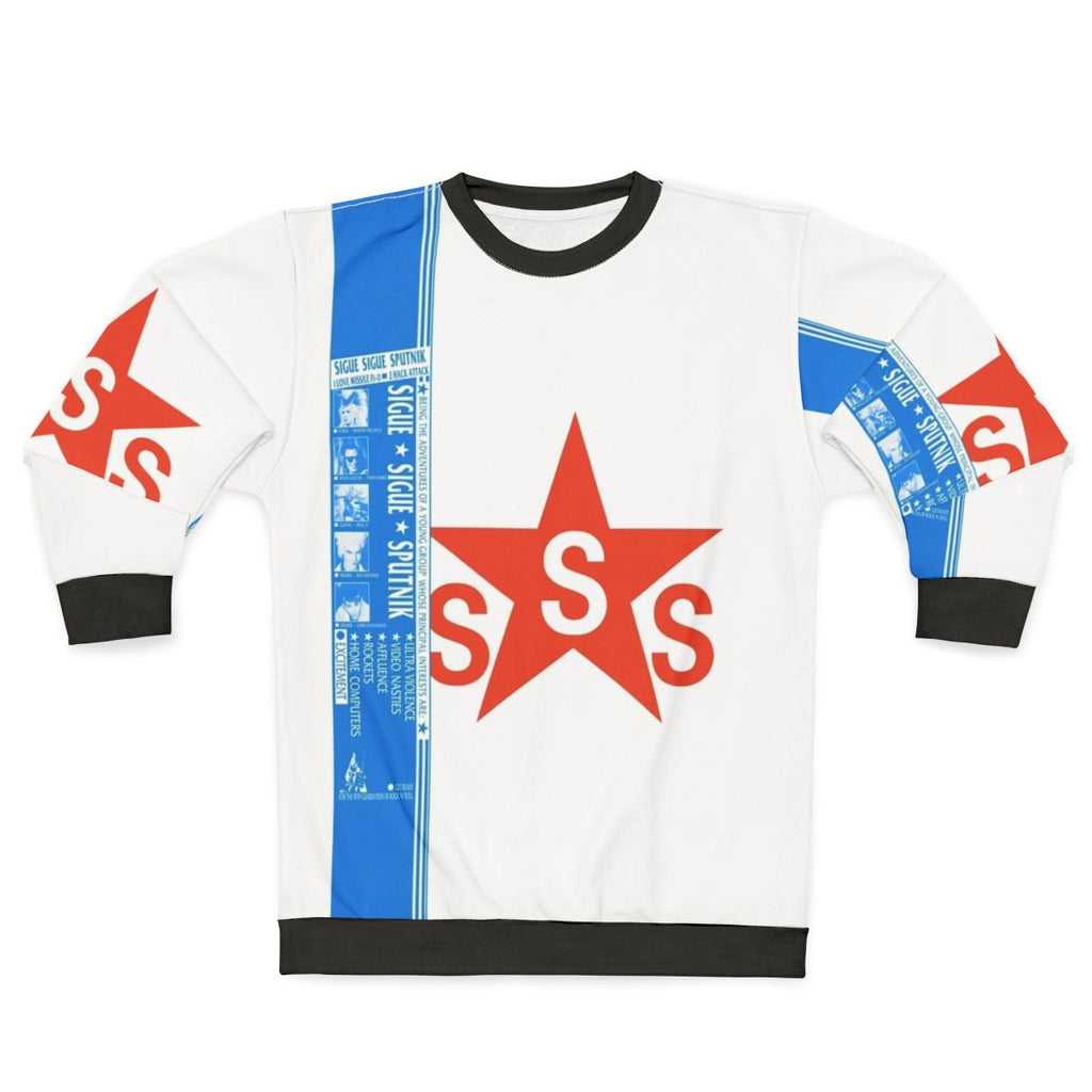 Sigue Sigue Sputnik Cyberpunk 1980s Sweatshirt