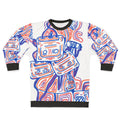 Retro Sikes Tapes Graphic Design Sweatshirt
