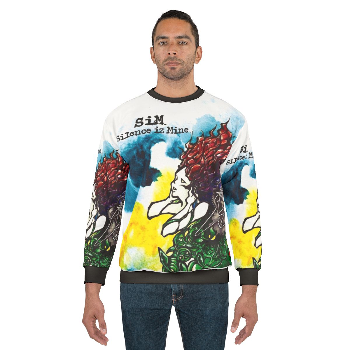 Silence Is Mine Band Sweatshirt with Album Art