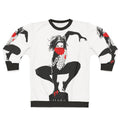 Cindy Moon Silk Spiderverse Superhero Black and White Sweatshirt