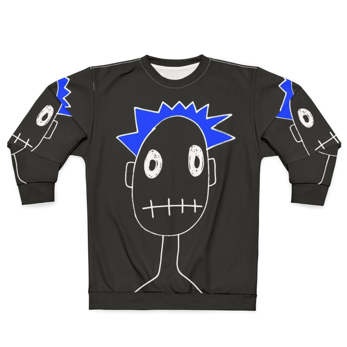 Blue funny boy sweatshirt