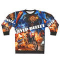 Silver Bullet Sweatshirt with Werewolf Graphic