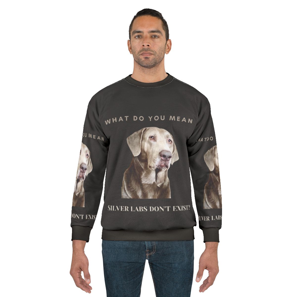 Silver Labrador Retriever Sweatshirt
